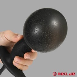 Stimulator de prostată GLADIATOR - Plug anal gonflabil cu inel de penis