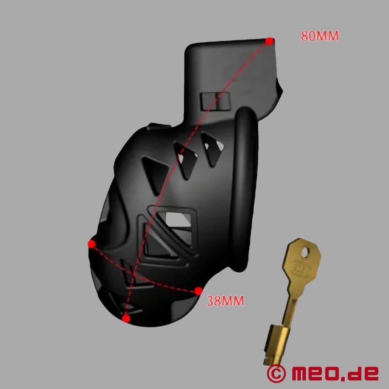 NoPacha® BlackCenturion™ by MEO® - Erkekler için bekaret kafesi - 10