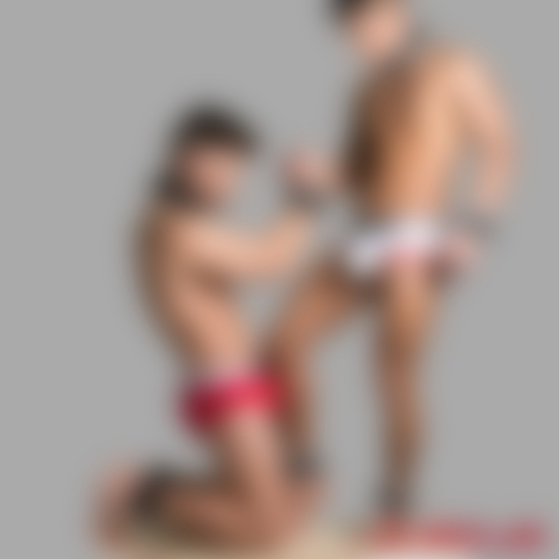 Leren enkelboeien, gewatteerd - zwart / wit - AMSTERDAM - 6