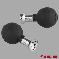 NippleVive - Extra Strong Metal Nipple Suckers with Silicone Pump Balls - Thumbnail