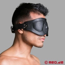 Anatomically Contoured Leather Blindfold - San Francisco Collection