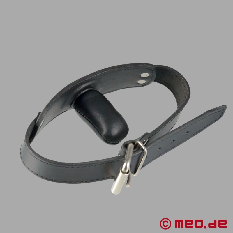 Bâillon de bondage en cuir