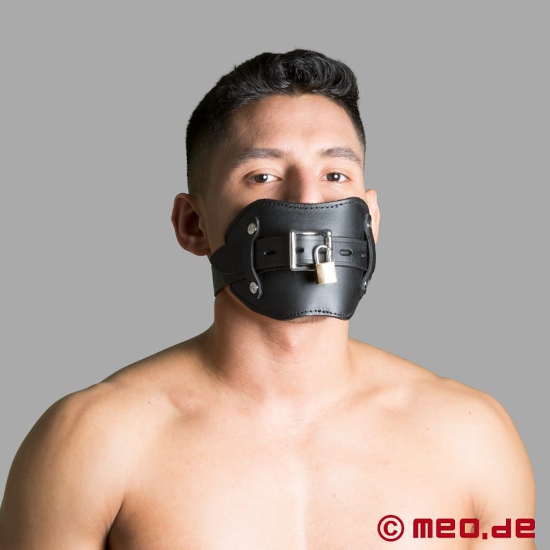 可锁定的 BDSM 堵嘴器 2.0