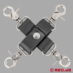 Conector con 4 mosquetones, especial para Hogtie bondage