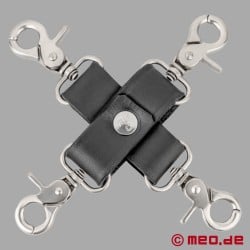 Conector com 4 ganchos de pressão, especial para Hogtie bondage