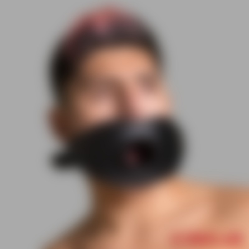 Mondknevel met pijp - Piss Gag - 1