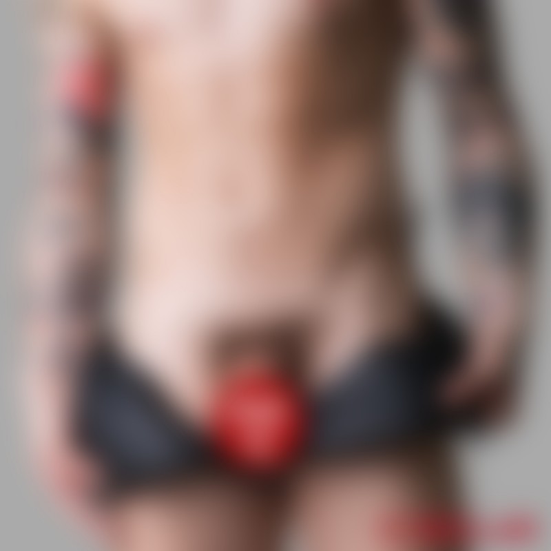 NoPacha tisztasági öv - Spiked Leather Confinement Jockstrap - 3