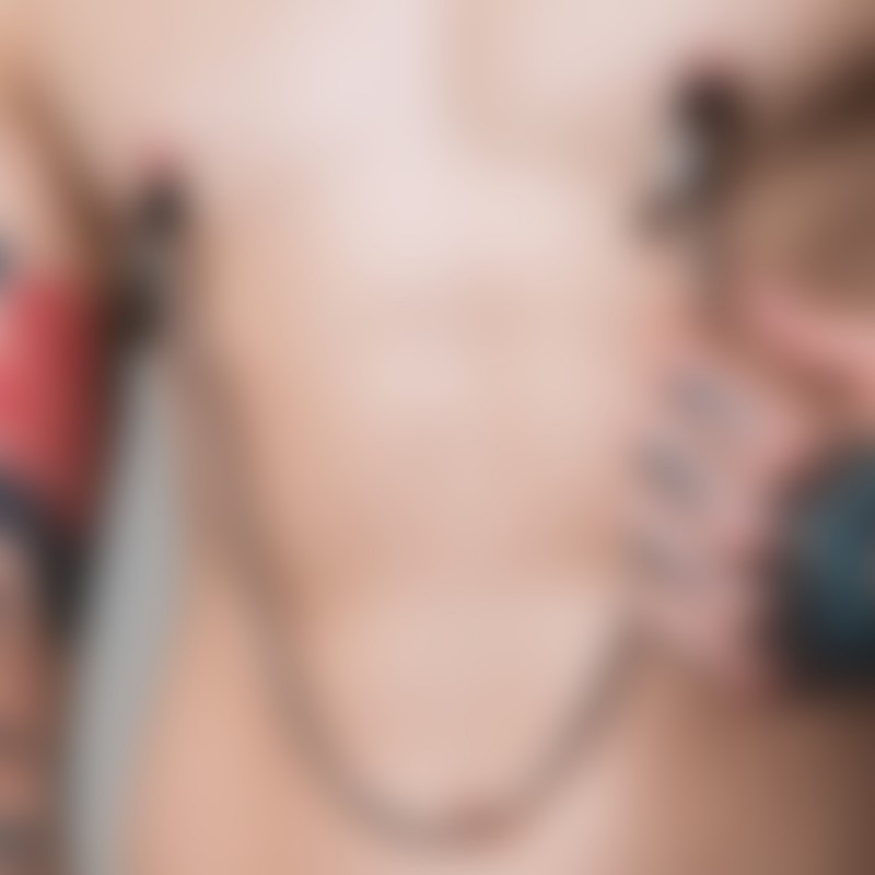 Sadomaso - Pinces à tétons avec chaîne de connexion - 1