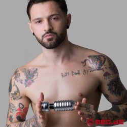 Deviant™ - Elettrodo vaginale e anale di grandi dimensioni di E-Stim Systems