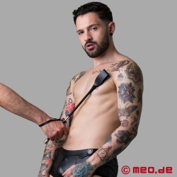 BDSM jazdecký pliešok od Dr. Sado - stredná dĺžka