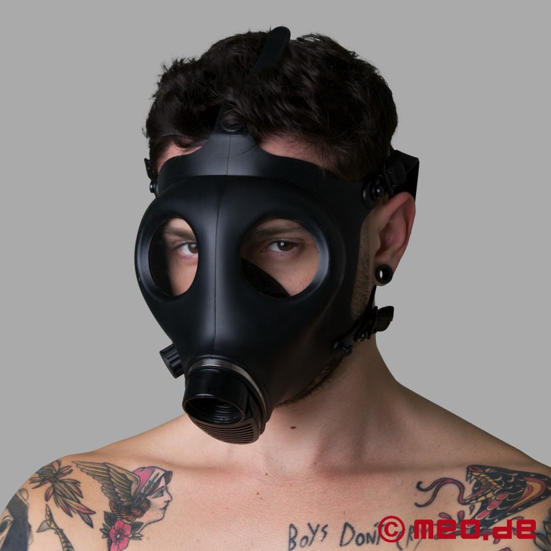 MEO-XTRM - RubberFetishMask™ - BDSM dujokaukė