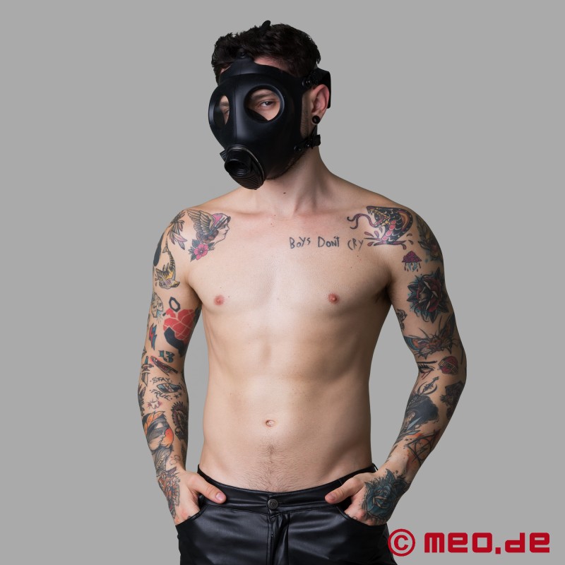 MEO-XTRM - RubberFetishMask™ - BDSM dujokaukė