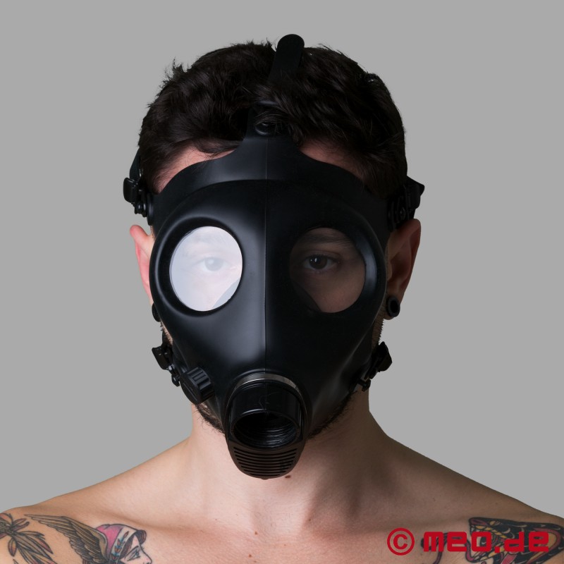 MEO-XTRM - RubberFetishMask™ - maska przeciwgazowa BDSM