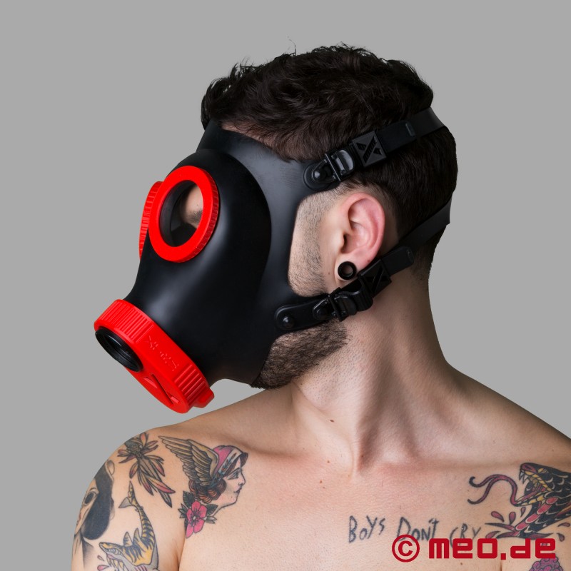 MEO-XTRM - MonsterVision™ - Fetish Mask - červená