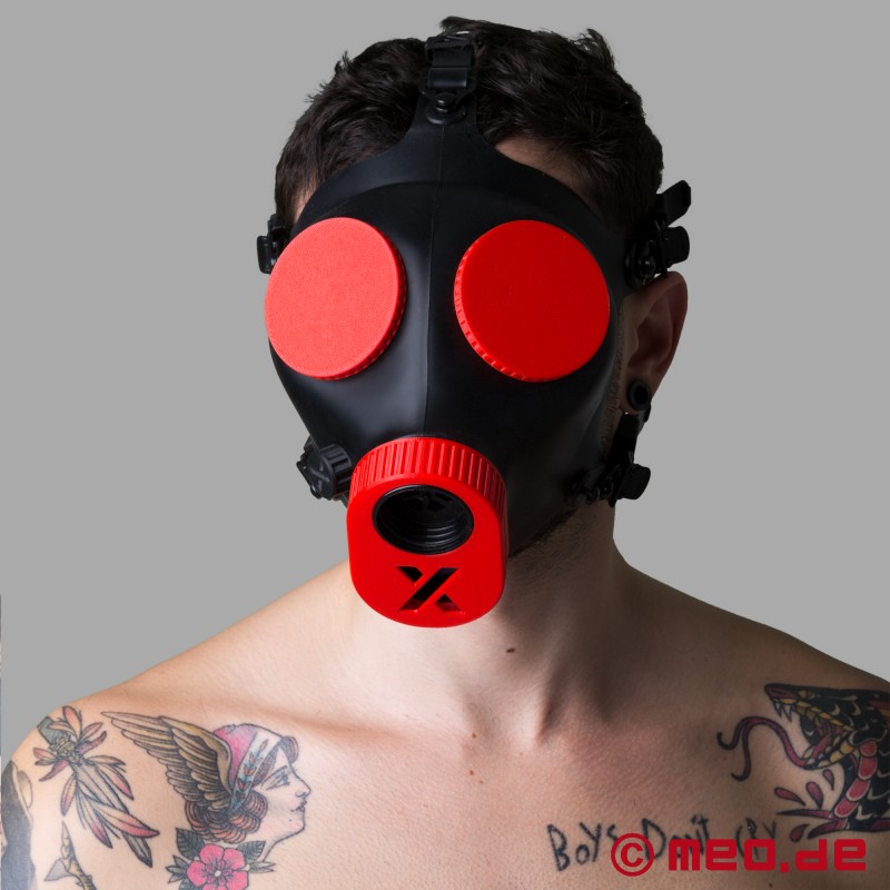 MEO-XTRM - MonsterVision™ - Fetish Mask - red