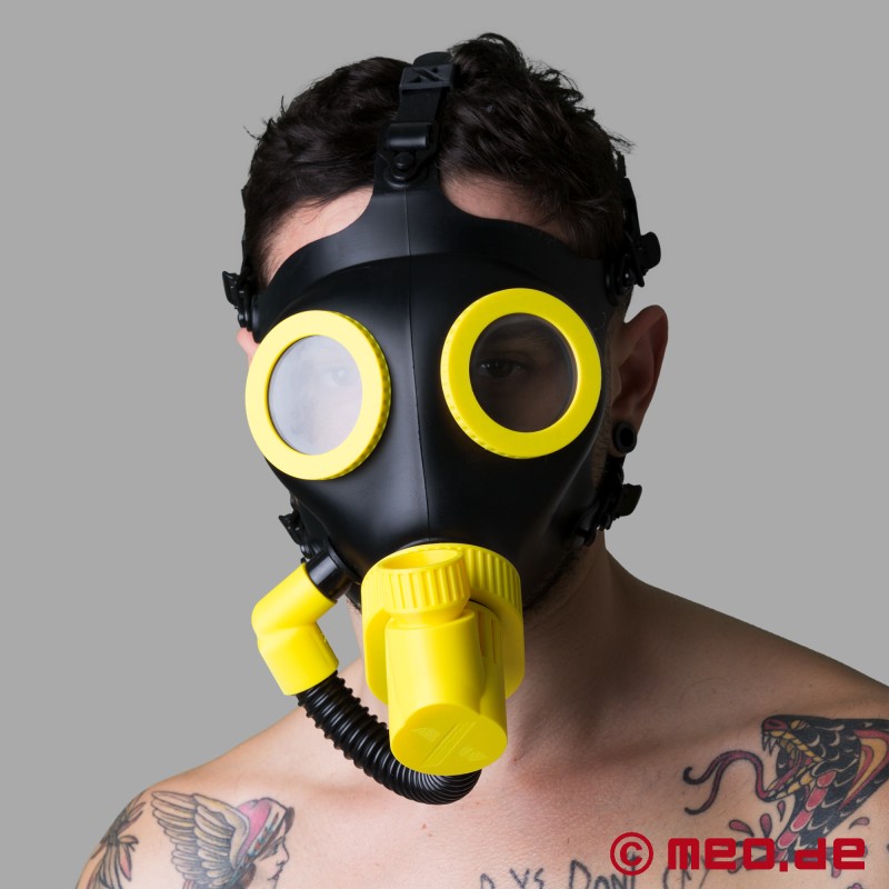 MEO-XTRM - GoldenShower™ - Fetiş Maske - sarı