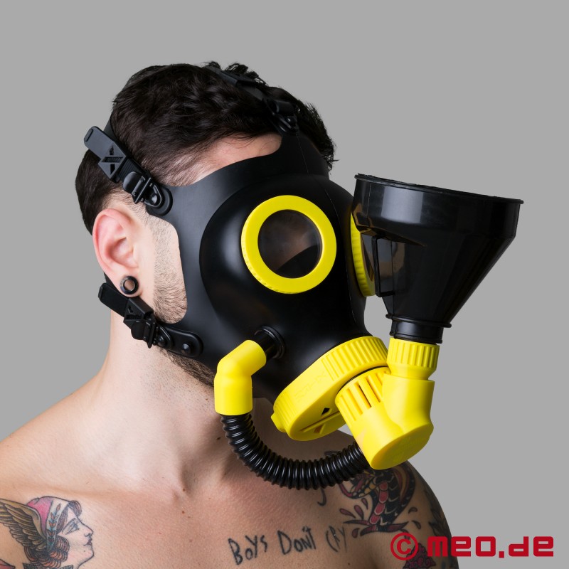 MEO-XTRM - GoldenShower™ - Fetiş Maske - sarı