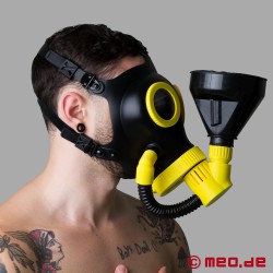 MEO-XTRM - GoldenShower™ - Maska fetyszowa - żółta