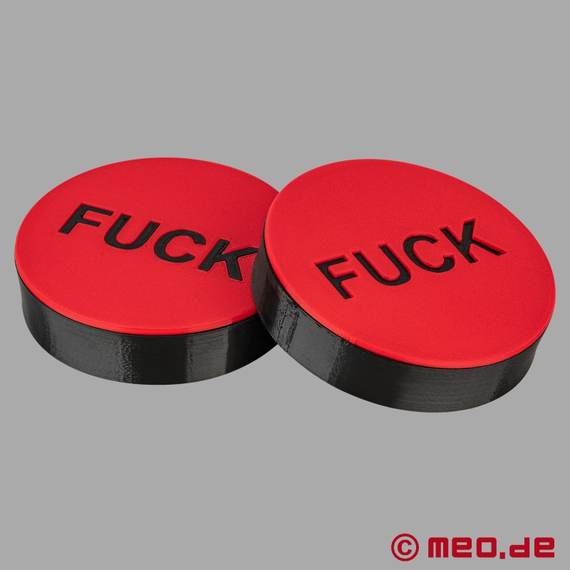 MEO-XTRM - VisionMaster™ Eye Caps "FUCK" - accessoires pour masques à gaz GP5