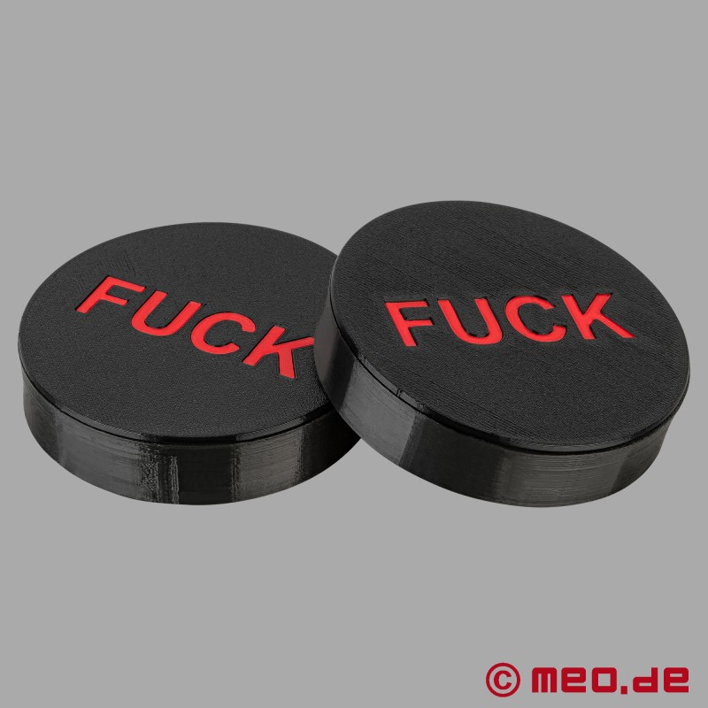 MEO-XTRM - VisionMaster™ Eye Caps "FUCK" - accessoires pour masques à gaz GP5