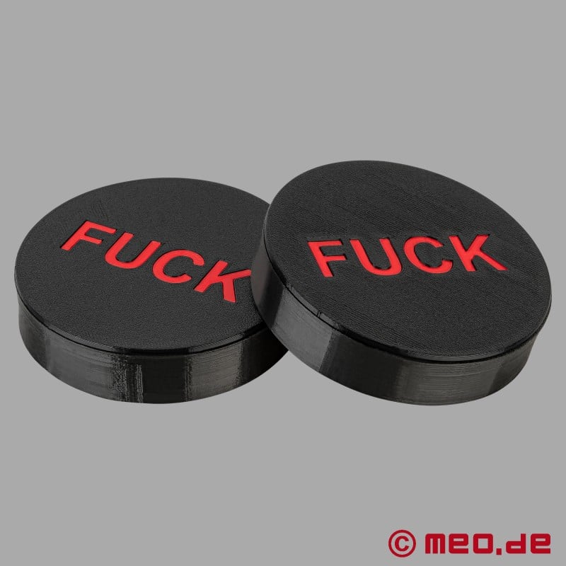 MEO-XTRM - VisionMaster™ Eye Caps "FUCK" - lisaseadmed GP5 gaasimaskidele