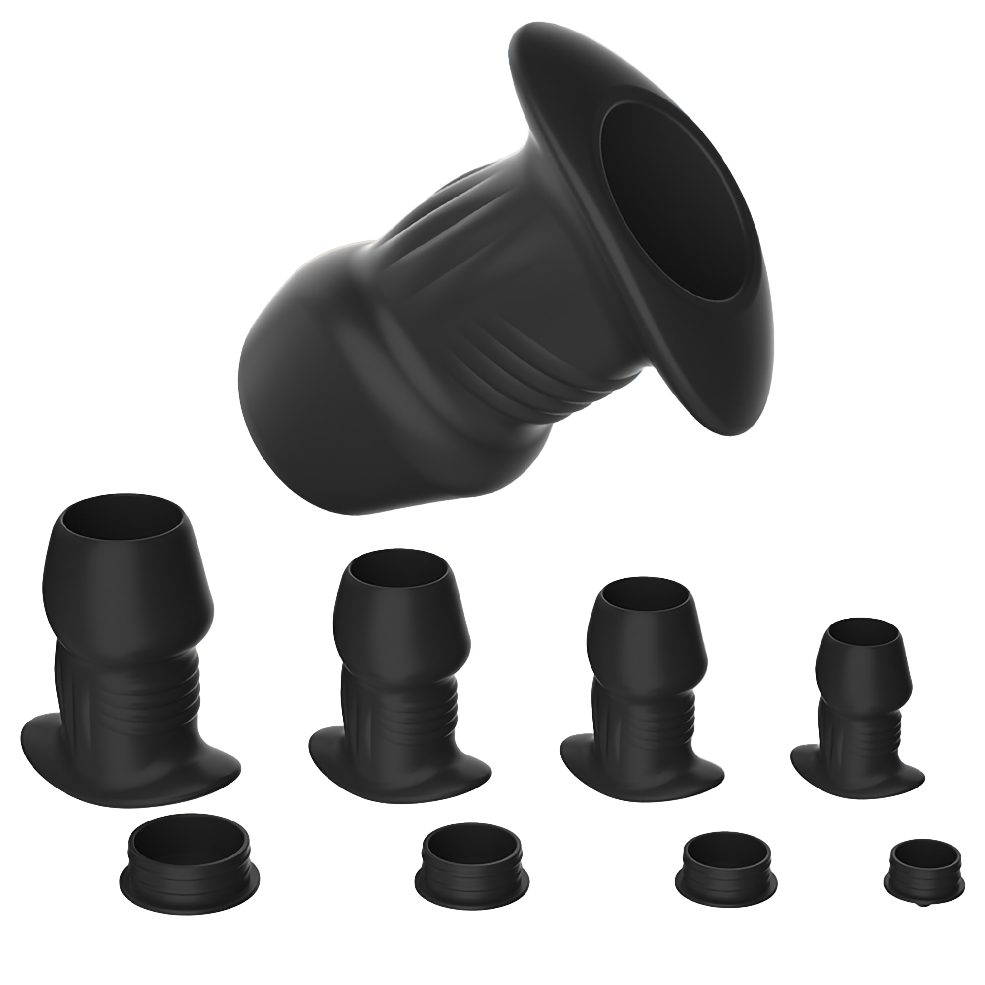 anal plug lange tragen Analplug mit Tunnel