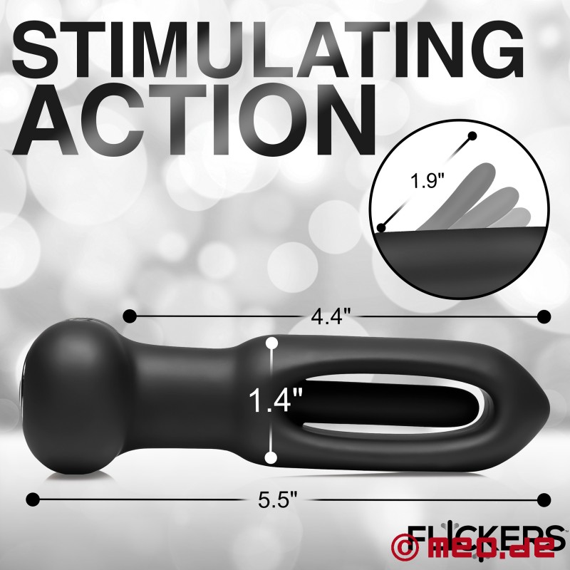 Butt plug Stimulator prostate - BumFlick™ z daljinskim upravljalnikom