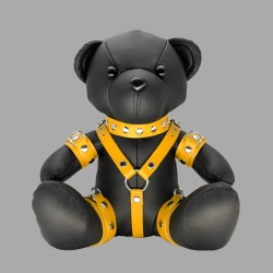 BDSM-bamse lavet af læder - Yellow Yoyo - Thumbnail