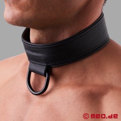 BDSM-halsbånd lavet af blødt læder
