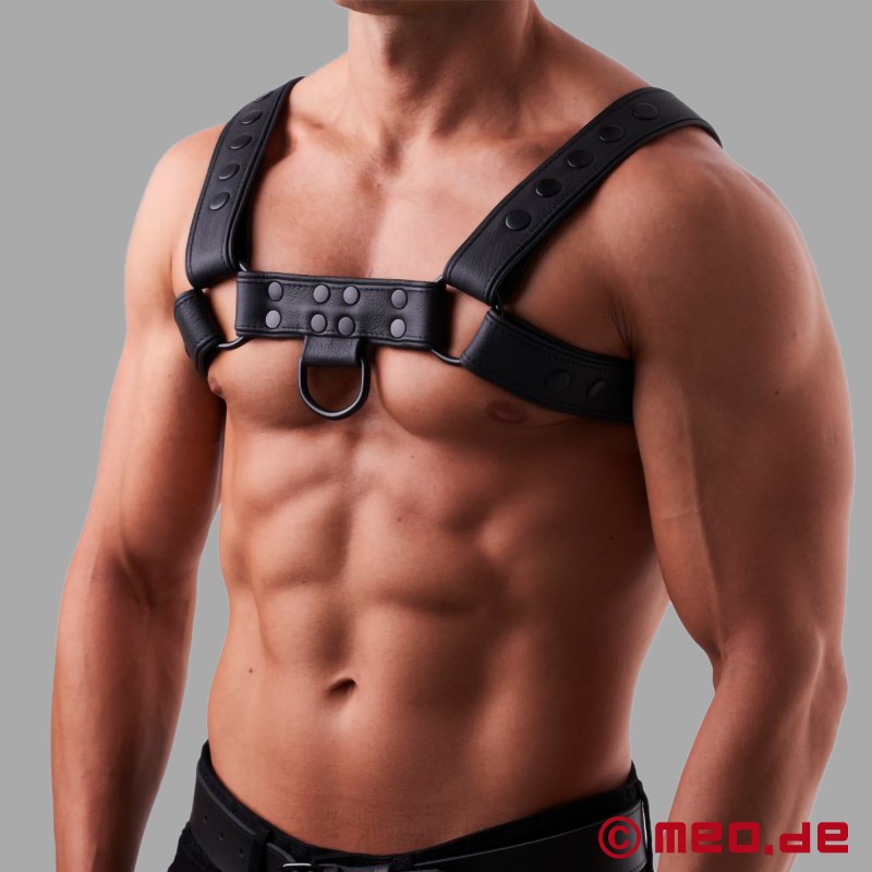 Harness made from soft leather