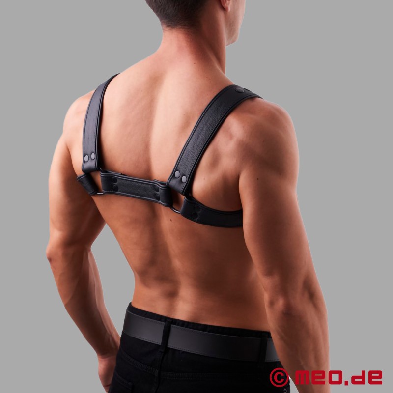 Harness made from soft leather