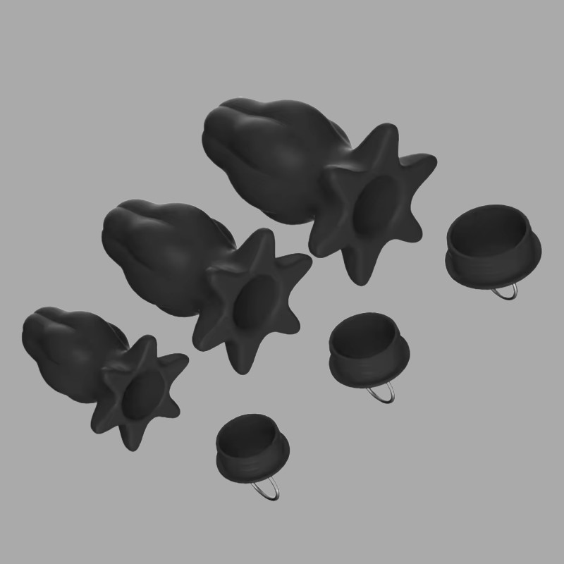 Butt plug with tunnel - AssServant™ - 3