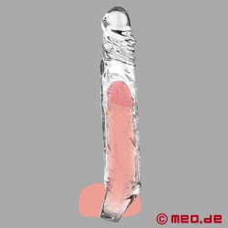Penis Kılıfı - XL - 22,5 cm - şeffaf penis kılıfı - Thumbnail