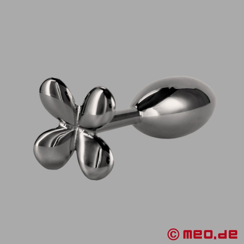 Buttplug i metall - Rear Assets Clover