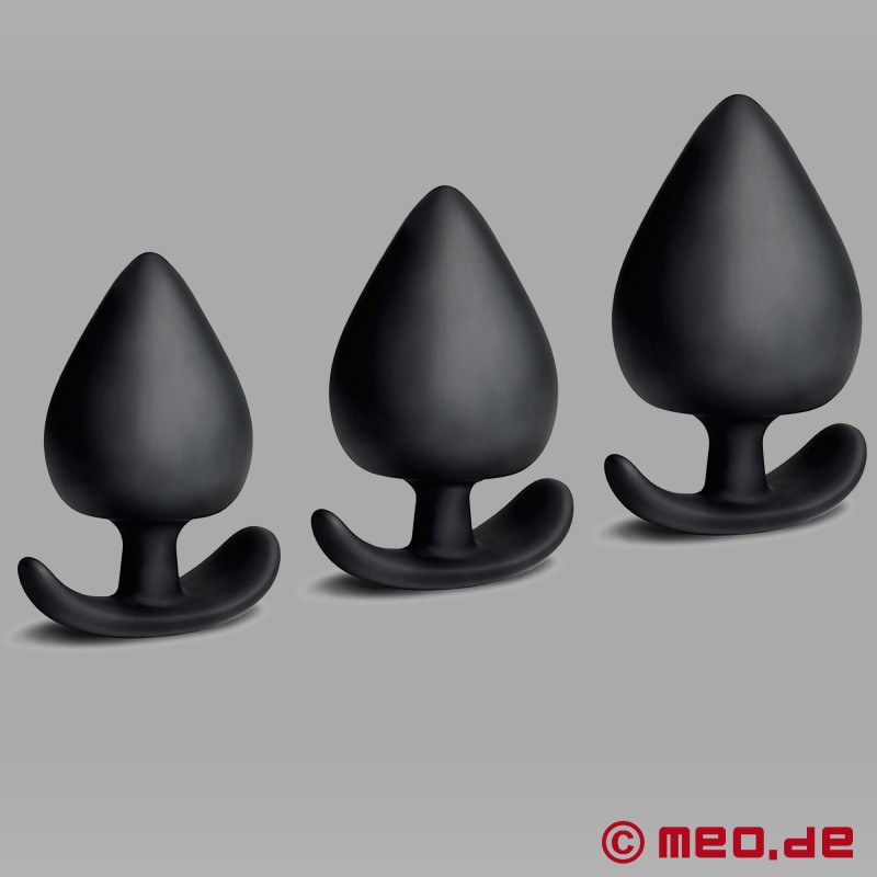 Anaal Flat Rate - Set met 3 butt plugs