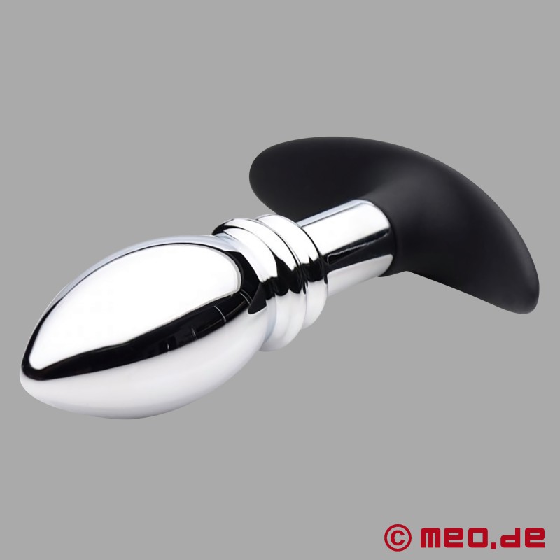 ANALGEDDON - De Stopper - Siliconen en metalen butt plug - 4