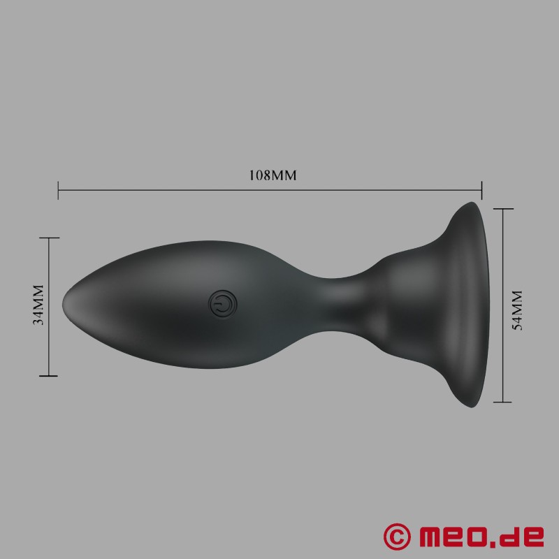 Butt plug vibrador de alta tecnología