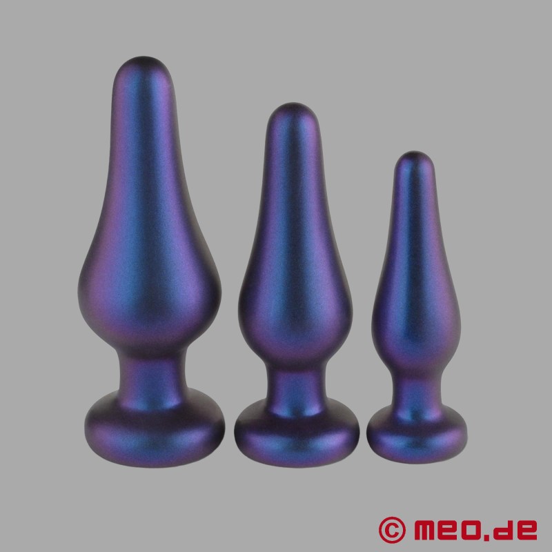 Dreiteiliges Anal Plug Set COMETS