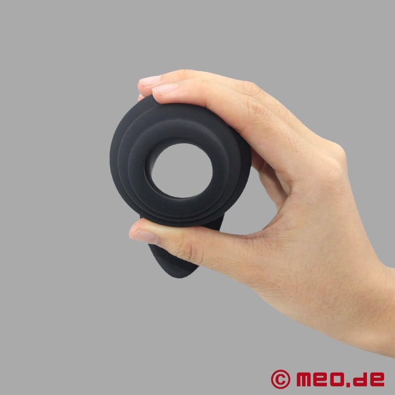 Spiral Butt Plug mit Tunnel