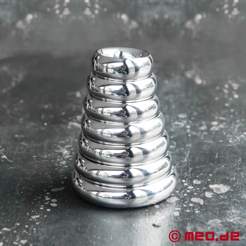 Cock Ring Donut ROYAL: anillo para el pene, anillo para el glande y peso para los testículos