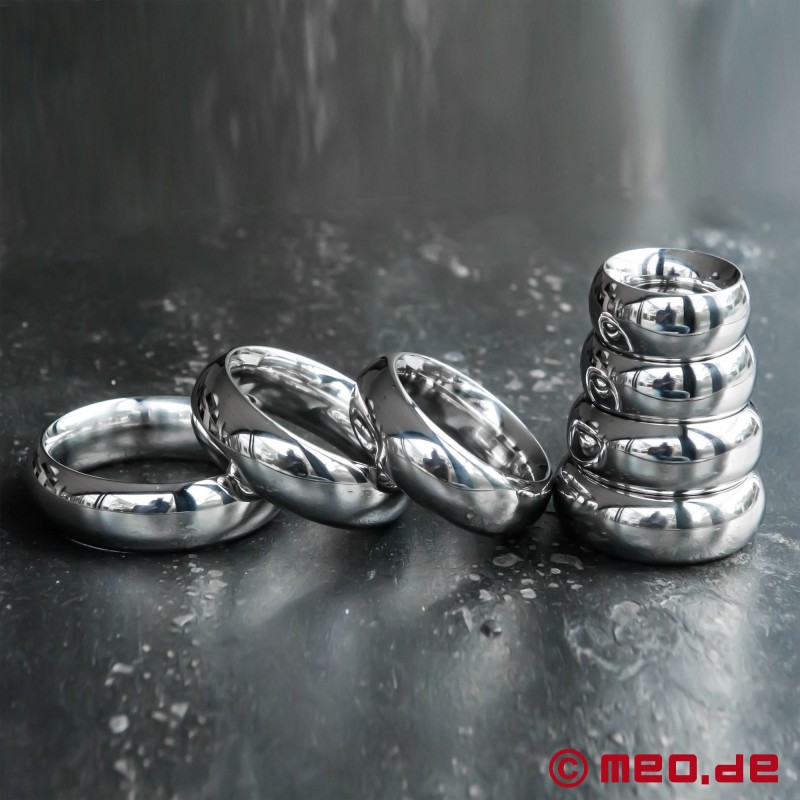 Donut Imperial™ - Cockring de lujo de acero inoxidable - 4