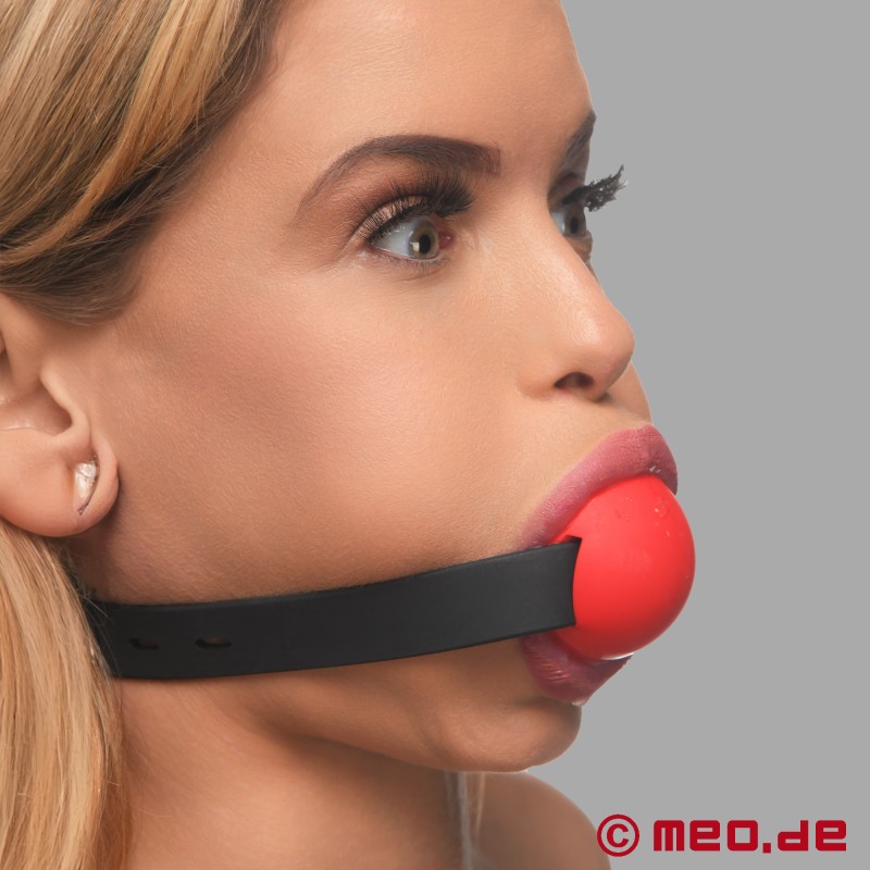 TotalObedience™ - Bavaglio in silicone con pallina - L'originale dalla Germania