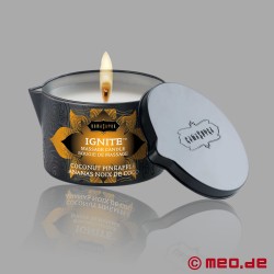 BDSM Wax Play - Kama Sutra Ignite Massage Candle - Ananas og kokosnød