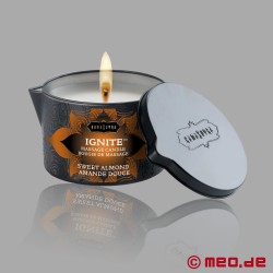 BDSM Wax Play - Kama Sutra Ignite Massage Candle - Almond