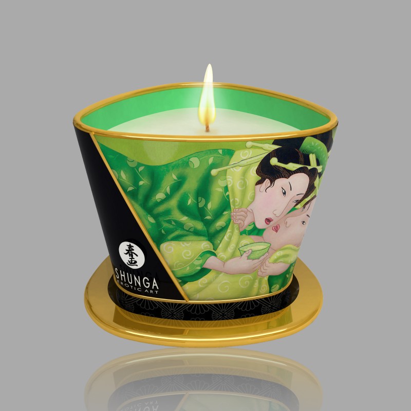Candela da massaggio Shunga - Exotic Green Tea - 1