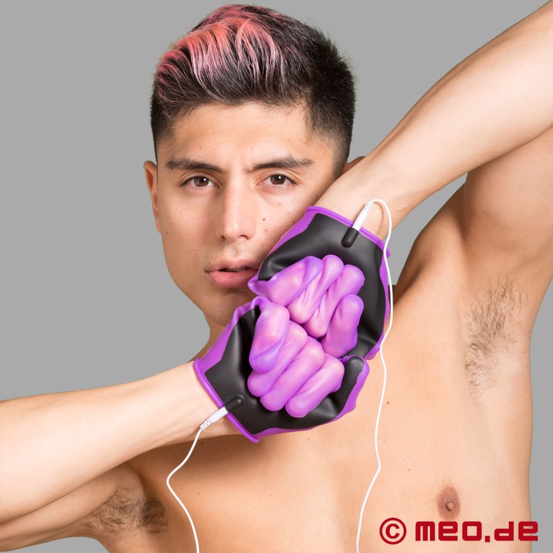 Electro Conductive Estim Gloves