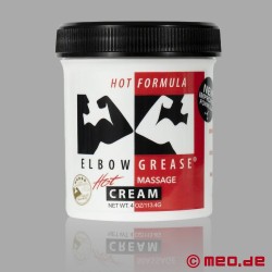 Elbow Grease Hot Cream - A klasszikus síkosító melegítő hatással az intenzív szexhez és a fisting