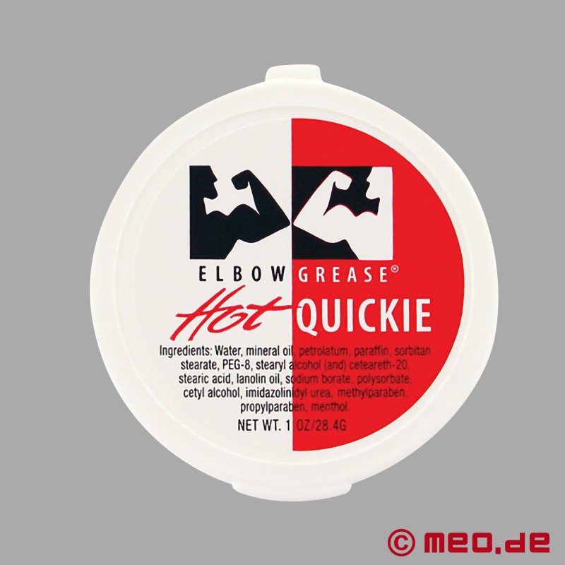 Elbow Grease Hot Cream - A klasszikus síkosító melegítő hatással az intenzív szexhez és a fisting