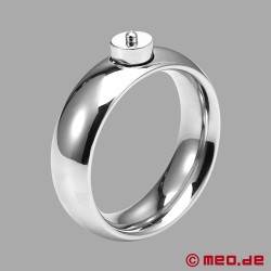 Anillo para el pene CAZZOMEO de acero inoxidable