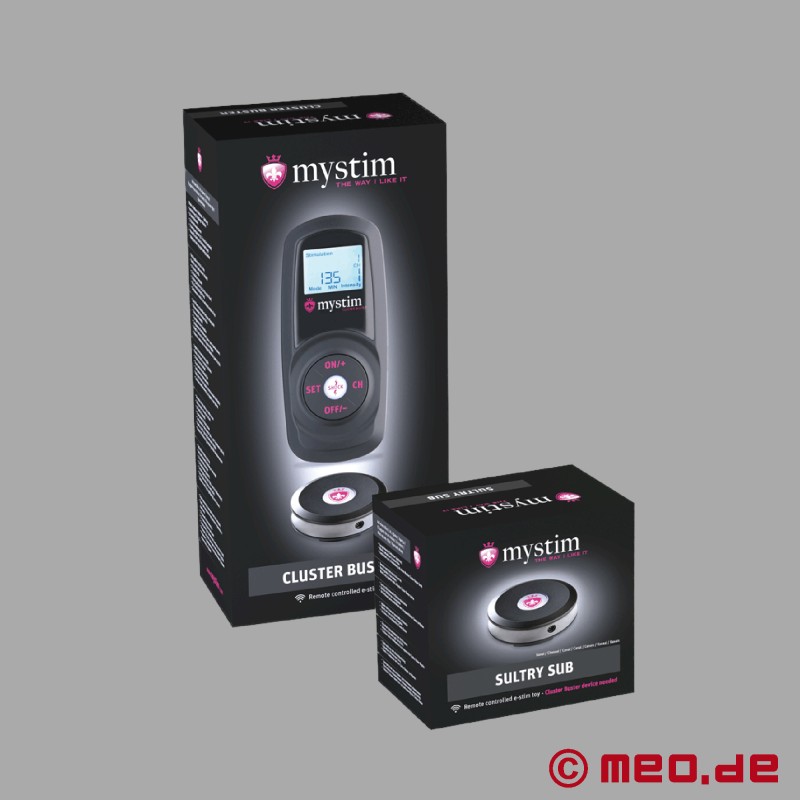 Dispositivo inalámbrico de corriente de estimulación Cluster Buster E-Stim - Mystim Electrosex